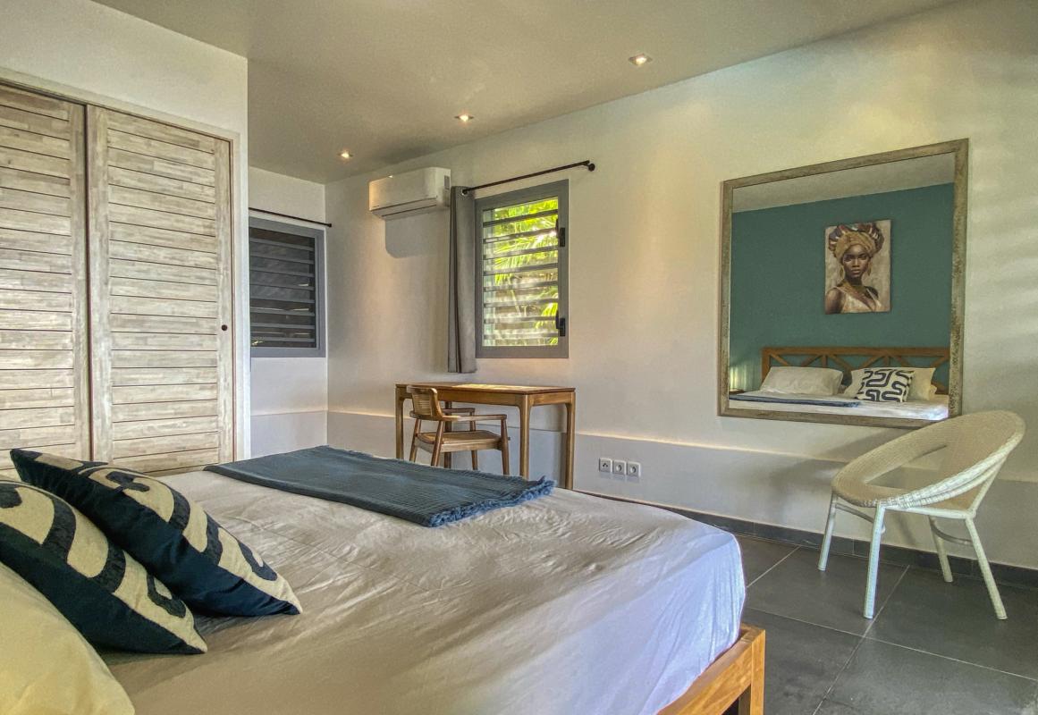 28.Location Villa piscine vue mer Deshaies Guadeloupe_Chambre 3